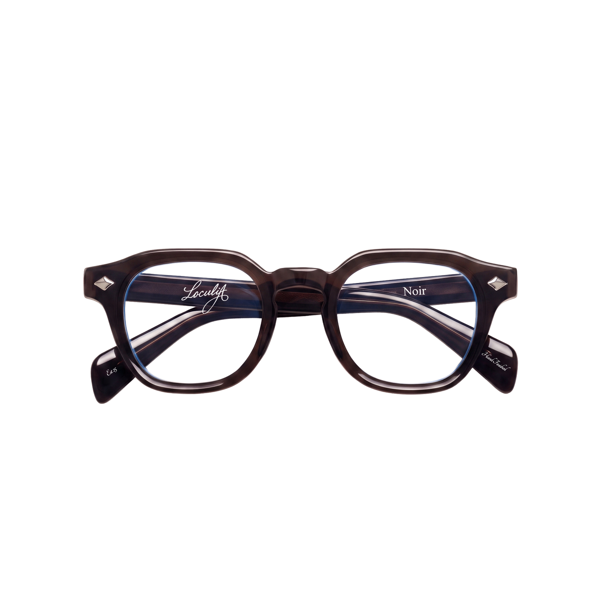 The Noir - Loculia hand-finished acetate anti-blue light glasses